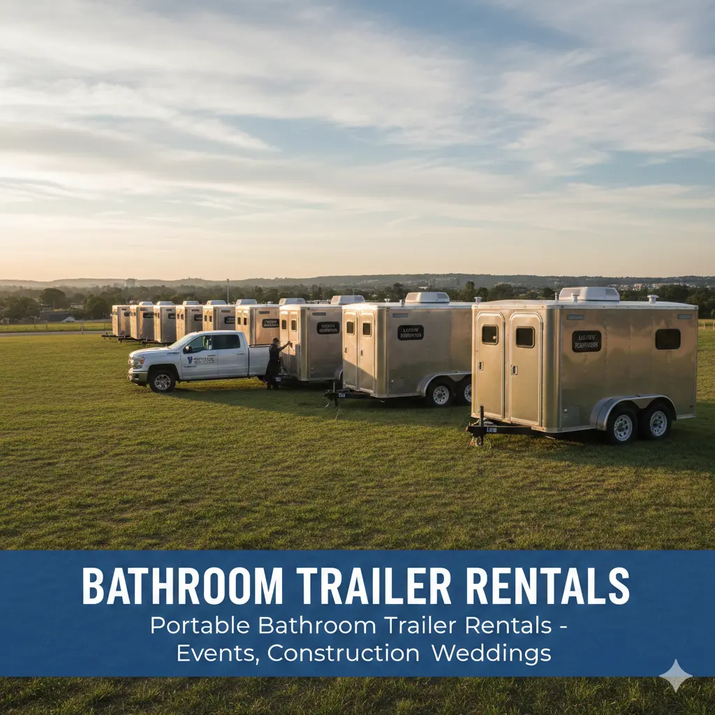 Bathroom Trailer Rentals Fullerton North